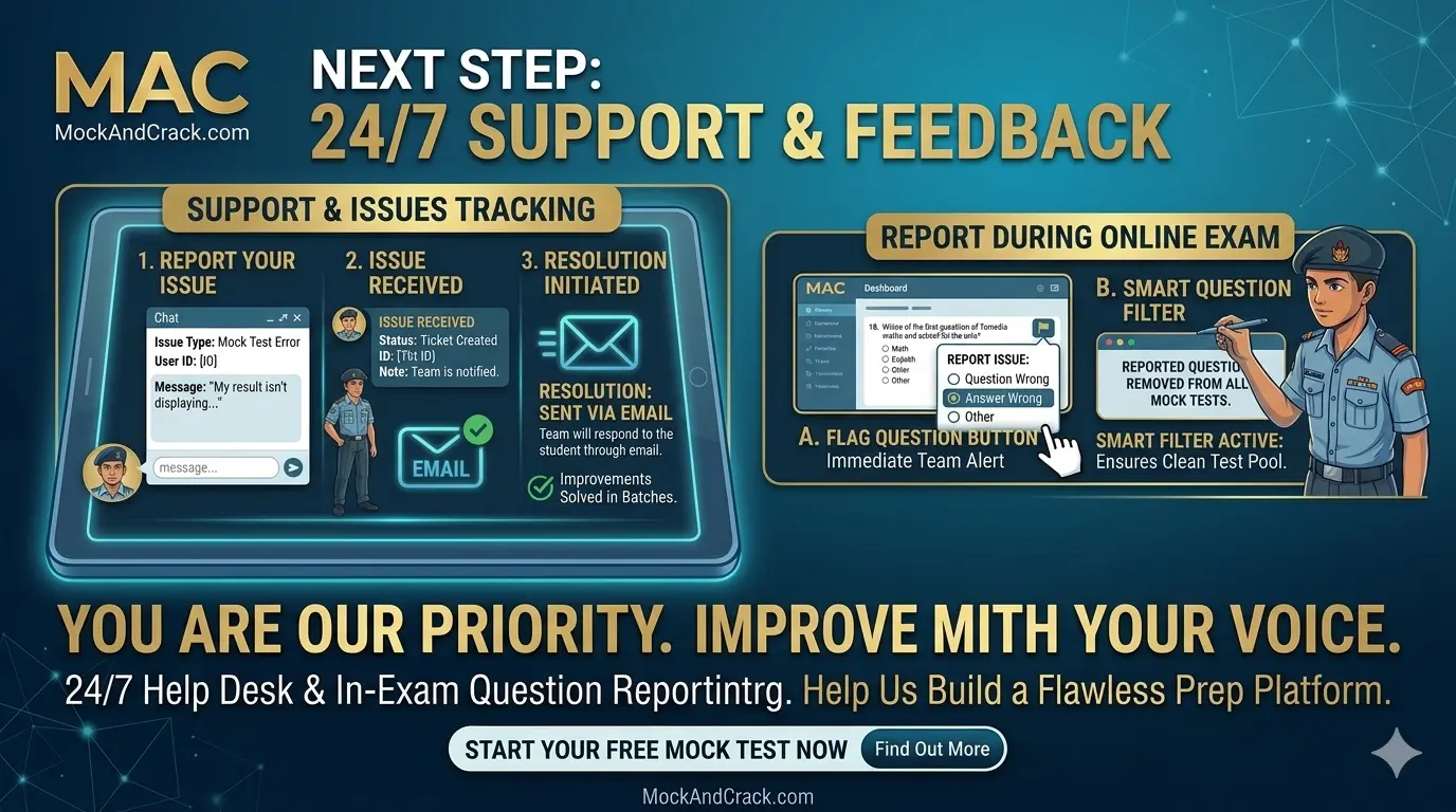 Report wrong questions and improve AISSEE mock test accuracy